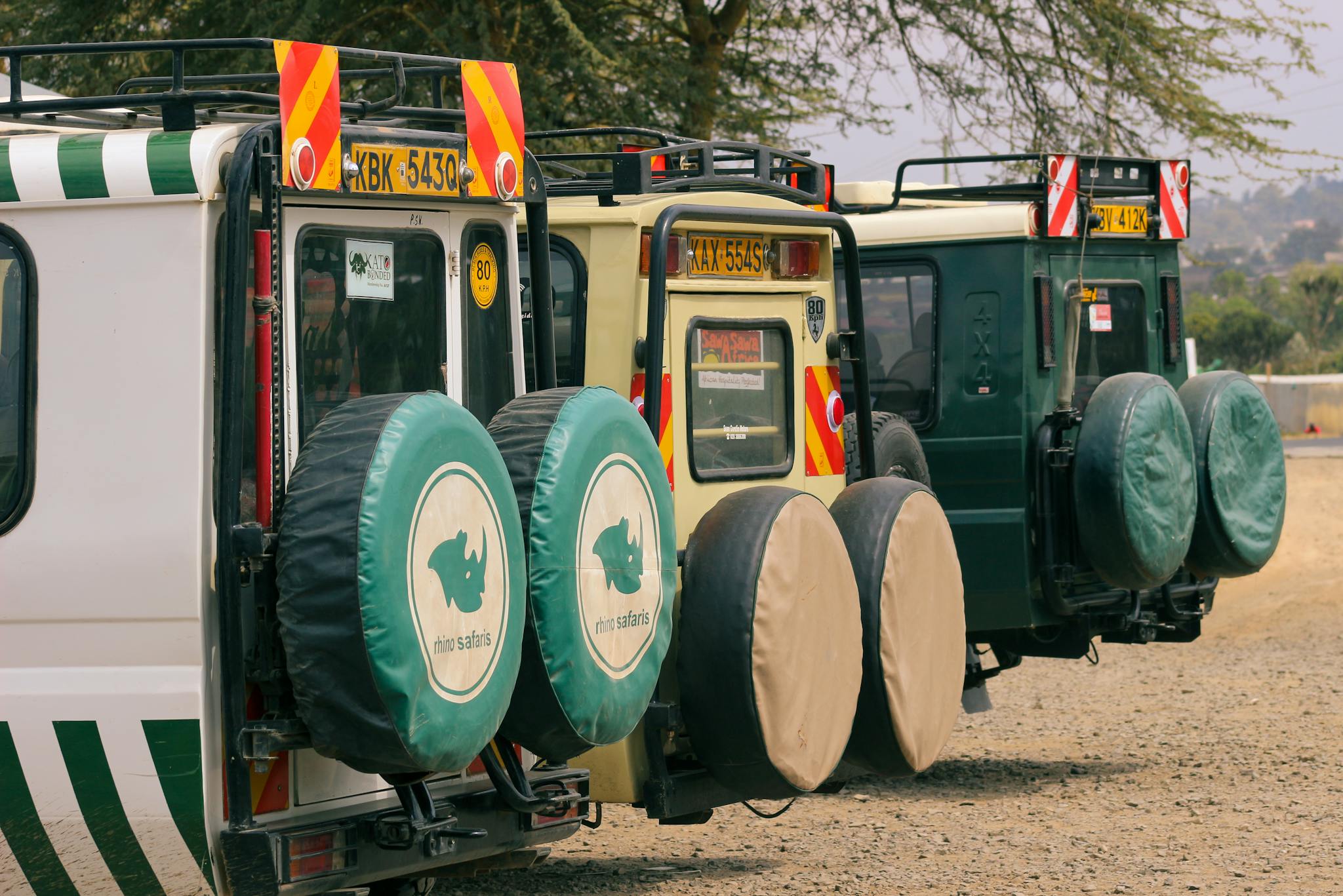 Safari jeeps for wildlife safari